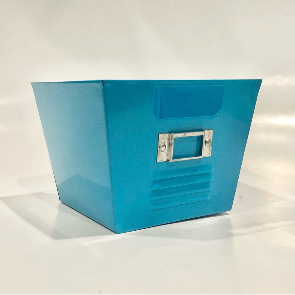 Turquoise Locker Inspired Tin Container - Picture 6 of 6
